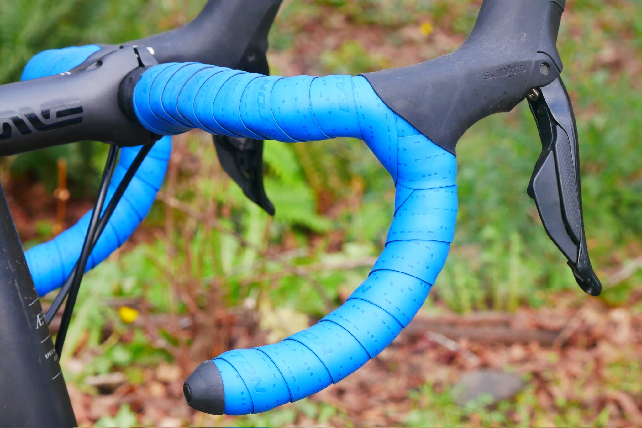 Easton Microfiber tape wrapped on a handlebar