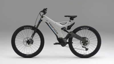 Honda eMTB Concept Shows Remote Charging System at Japan Mobility Show