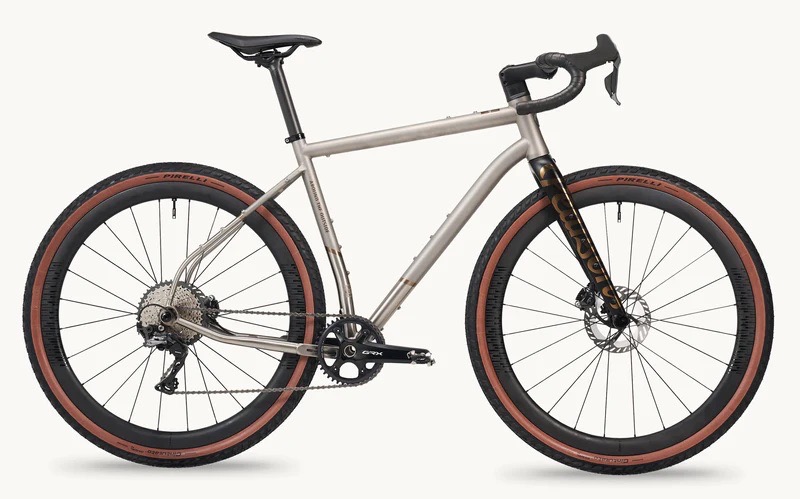 Like the Buffalo Gals, Pearson Goes Around The Outside on New Ti Gravel Bike